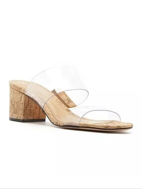 New 🆕 Schultz Victorie Mid Block Heel Sandals Size 8